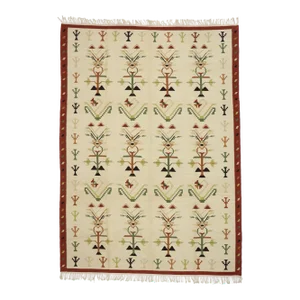 Vintage Romanian Kilim Rug - 08'09 X 12'00