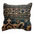 Pillow W/Antique Persian Rug Fragment , 1'4 X 1'4 For Sale