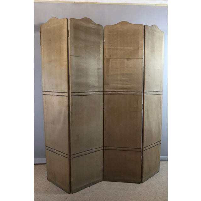 Antique Cordoba Leather Screen, 1600s For Sale - Image 6 of 16