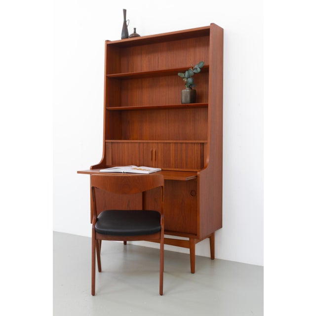 Johannes Andersen Danish Teak Sonja Side Chair by Johannes Andersen for Vamo, 1960s For Sale - Image 4 of 18