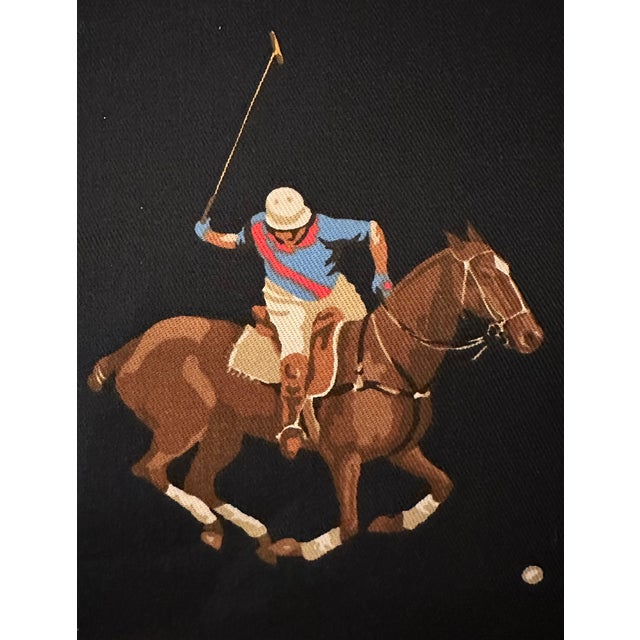 Early 21st Century Ralph Lauren Equestrian Polo Match Bedding Set Duvet & Pillowcases - 3 Piece Set For Sale - Image 5 of 12