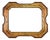 Early 20th Century Italian Parcel-Gilt and Sgraffito Wooden Frame For Sale