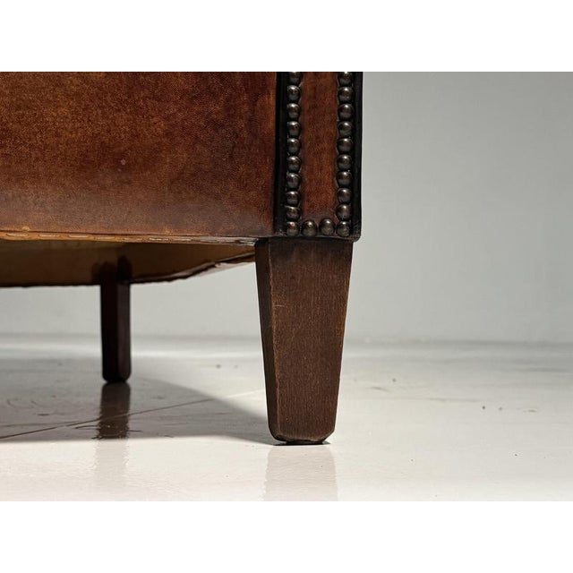 Classic Sheepskin 3-Seater Sofa For Sale - Image 12 of 18