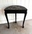 1960s-70s Black Asian Style Demilune Table For Sale - Image 6 of 6