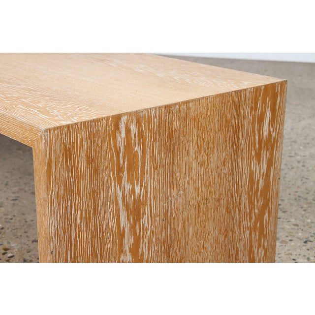 Cerused oak coffee table best sale