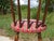 Wood and Fabric Chairs, Set of 2 For Sale - Image 11 of 18