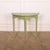 Wood English Painted Demi-Lune Console Table, 1890s For Sale - Image 7 of 7