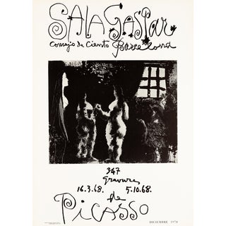 Pablo Picasso, 347 Engravings, Original Lithograph Poster For Sale