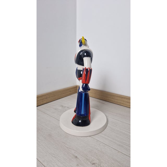 Recent Design Ornament Sculpture in Hand-Painted Ceramic from Artigianato Italiano For Sale - Image 6 of 13