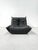French Togo Lounge Chair in Black Leather by Michel Ducaroy for Ligne Roset, 1970s For Sale - Image 12 of 12