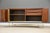 Calvin 1960s Refinished Paul McCobb Calvin Mahogany and Brass 60” Credenza For Sale - Image 4 of 10