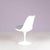 Tulip Chairs with Gray Fabric Cushions by Eero Saarinen for Knoll International, USA, 1960s, Set of 4 For Sale - Image 10 of 12