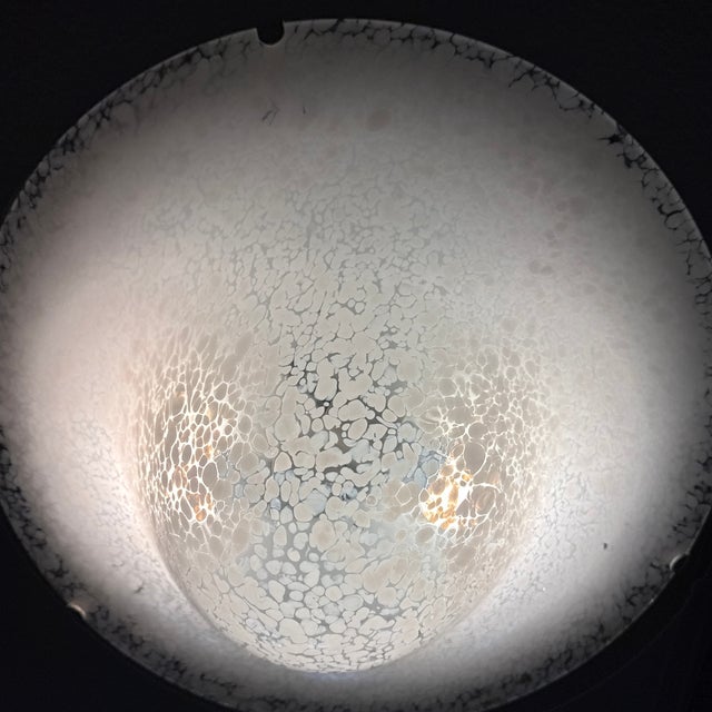 Angelo Vittorio Mazzega Murano Mushroom Flushmount Light For Sale - Image 12 of 12