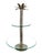 This impressive silver palm tree server will make quite an impression. Designed with 2 tiers of glass surrounding an...