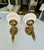 French Devoluy Hand Torch Brass Wall Sconces For Sale - Image 4 of 18