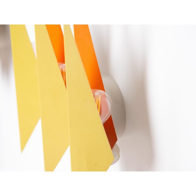 Vintage Danish Diamond Wall Lamps by Svend Aage Holm Sørensen for Holm Sørensen & Co., 1960s, Set of 2 For Sale - Image 10 of 14