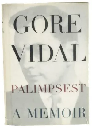 1995 Signed Hardcover Copy of Gore Vidal's Memoir Palimpsest