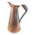 Early 20th Century Joseph Sankey and Sons, Copper Crocodile Embossed Jug Pitcher, England For Sale