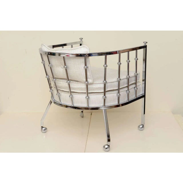 Vintage Sculptural James Peade for Drexel Abacus Side Chair, 1960's For Sale In Miami - Image 6 of 11