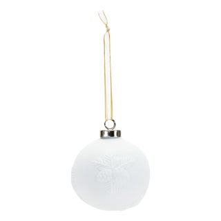 Porcelain Pine Cone Ball Ornament (Set of 6) For Sale