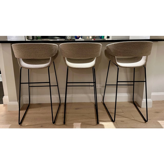 Contemporary Blu Dot Bar Stools- Set of 3 For Sale - Image 3 of 5