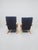 Artek Vintage Model 36/401 Lounge Chairs by Alvar Aalto for Artek, Finland, 1970s, Set of 2 For Sale - Image 4 of 10
