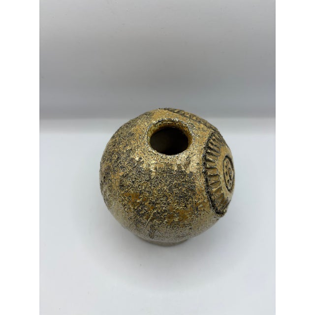 Ceramic Owl Candlestick in Ceramic by Huguette Bessone, 1960s For Sale - Image 7 of 10