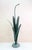 Vintage Painted Metal Daffodil Floor Lamp, England, 1920s For Sale - Image 3 of 7