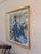 Mid 20th Century Mid-Century Modern 'Woman in a Blue Coat' Vintage Swedish Cubist Figurative Oil Painting, Framed For Sale - Image 5 of 11