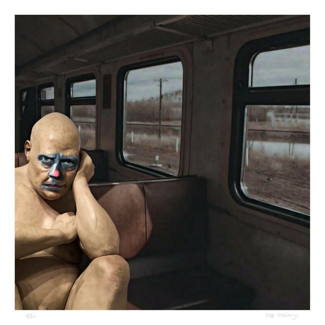 Mr Strange, The Sad Clown, 2020, Giclée Print on Fabiano Paper For Sale - Image 7 of 7