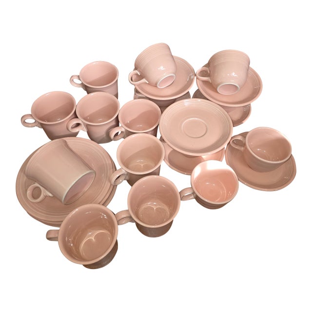 Collection of Retired Rose Fiesta Serveware For Sale