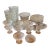 Fostoria American Cubist Dish Collection - 47pcs For Sale