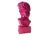 Postmodern Vintage Pop Art Michelangelo’s David Bust in Post-Modern Neon Fuchsia Circa 1980s For Sale - Image 3 of 12