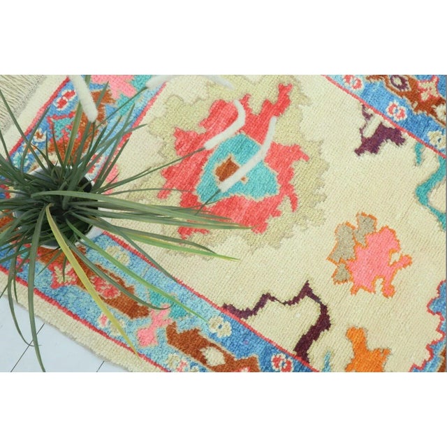 Textile 1960s Contemporary Vintage Turkish Rug Runner - 36" X 96" For Sale - Image 7 of 11