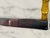 Hollywood Regency Vintage 1960s Marble & Gilt Metal Faux-Bamboo Center Handled Server W/ Matching Knife For Sale - Image 3 of 7