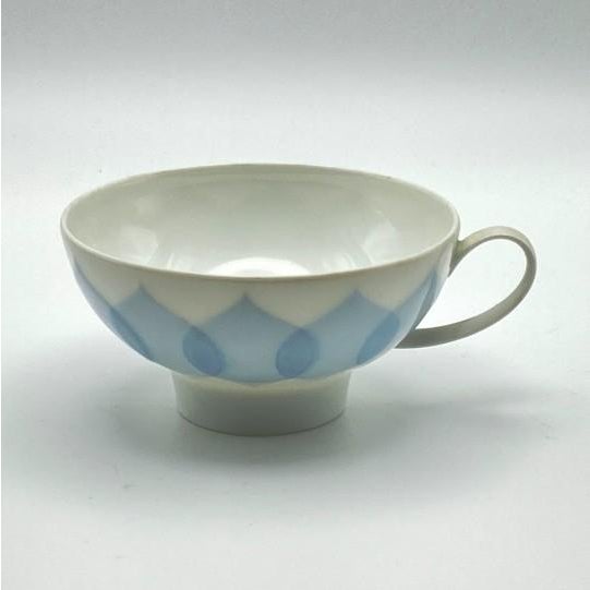 Vintage Bjorn Wiinblad “Lotus Azure” for Rosenthal Studio-Line Coffee & Dessert Service for 12: Complete 40-Piece Set For Sale - Image 13 of 18