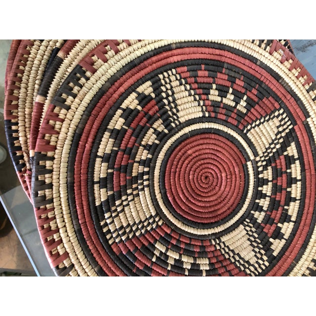 Handmade African Placemats, 7 Set Chairish