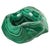 Large Vide-Poche or Bowl in Malachite Green Italian Marble, Italy, 1970s For Sale - Image 9 of 18