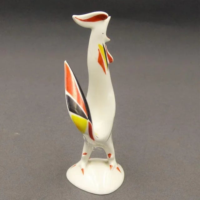 Ceramic Figure in Porcelain from Hollohaza Hungary For Sale - Image 7 of 8