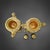 19th Century Louis XVI Style Green Marble and Gilt Bronze Cassolettes, Set of 2 For Sale - Image 4 of 10