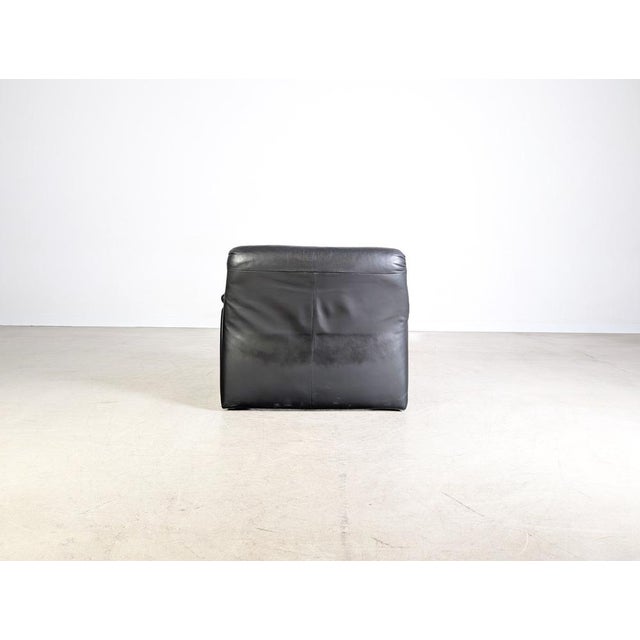 Chair in Leather Black from De Sede For Sale - Image 5 of 12