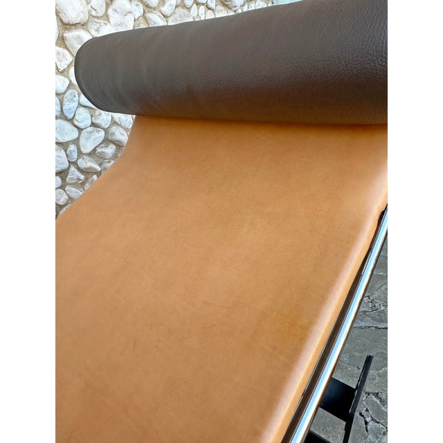 LC4 Chaise Lounge by Charlotte Perriand, Le Corbusier and Pierre Jeanneret for Cassina, 2014 For Sale - Image 6 of 18