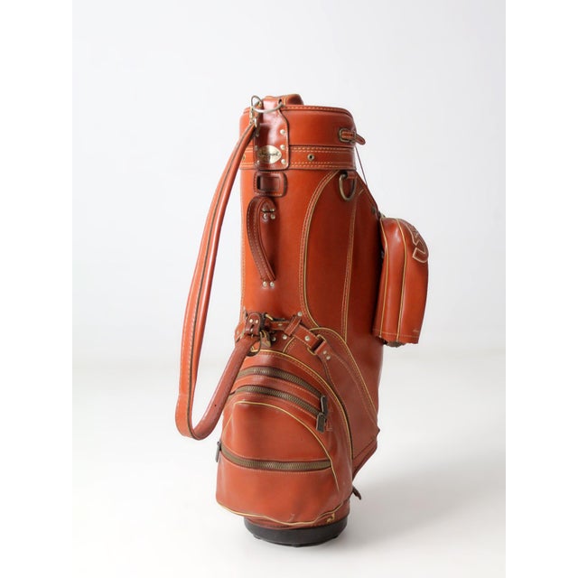 Vintage Amf Hogan Golf Bag With Club Covers For Sale - Image 9 of 15