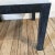Ebonized Oak Square Parsons Side or Coffee Table With Cerused Grain For Sale In Baltimore - Image 6 of 12