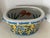 1990s Vintage Yellow & Blue Chinoiserie Foot Bath Planter For Sale - Image 5 of 9