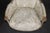 Pair 18th Century French Louis XVI Distressed Painted Bergères For Sale - Image 9 of 17
