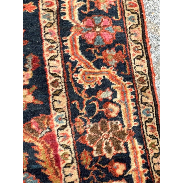Vintage Fine Sarouk Rug, 1920s For Sale - Image 3 of 18