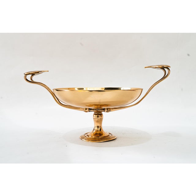 Art Deco Bronze Centerpiece, Vienna, 1920s For Sale - Image 3 of 11