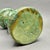 Ceramic Vintage 1970s West German Pottery Green Drip Glaze Sculptural Candlestick For Sale - Image 7 of 7