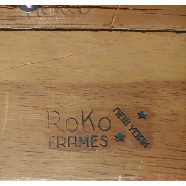 Wine Jean François -Drinking Wine and Singing Outdoor -1930s Oil Painting For Sale - Image 8 of 10